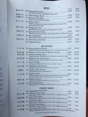 Menu photo 6 San Dong Express Milwaukee, WI