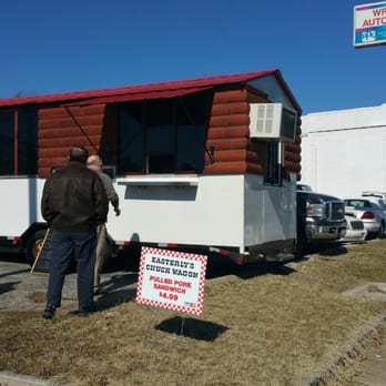 Easterly's Chuckwagon - two men standing in front of a trailer - Food Stands Near Me - Springfield, Missouri Easterly's Chuckwagon - two men standing in front of a trailer - Food Stands Near Me - Springfield, Missouri