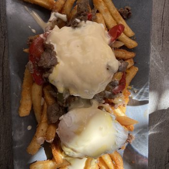 18bin - Philly Cheese Steak Benedict - Bars Near Me - Las Vegas, Nevada 18bin - Philly Cheese Steak Benedict - Bars Near Me - Las Vegas, Nevada
