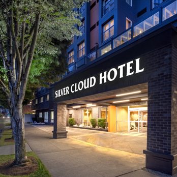 Silver Cloud - Hotel Entrance - Hotels Near Me - Seattle, Washington