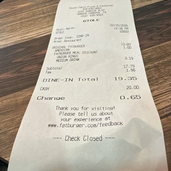 Fat Burger - Probably won't do this again - Burgers Near Me - Rancho Cordova, California Fat Burger - Probably won't do this again - Burgers Near Me - Rancho Cordova, California