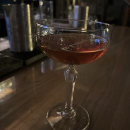 My Manhattan was filled to the rim; little lower as I wrote this review. My Manhattan was filled to the rim; little lower as I wrote this review.