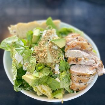 The Parlor - Green Goddess Salad with Grilled Chicken - Pizza Near Me - Tustin, California The Parlor - Green Goddess Salad with Grilled Chicken - Pizza Near Me - Tustin, California