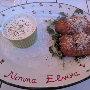Elvira - Arancini - daily special appetizer - Italian Near Me - San Diego, California