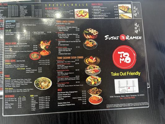 Menu photo 5 Tomo Sushi & Ramen Torrance, CA Menu photo 5 Tomo Sushi & Ramen Torrance, CA