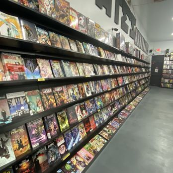 Tate's Comics - One part of the Comic book section. - Comic Books Near Me - Lauderhill, Florida