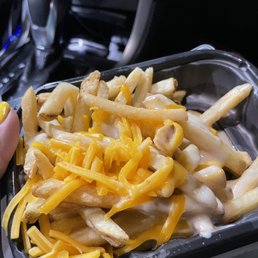 It's supposed to be Chili Cheese Fries but where's the chili?!!! It's supposed to be Chili Cheese Fries but where's the chili?!!!