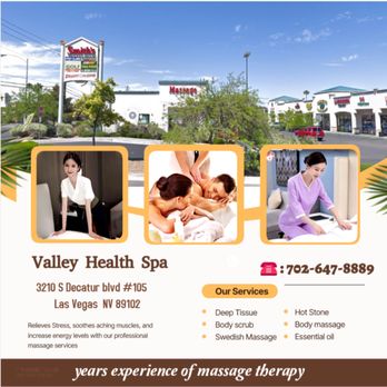 Valley Health Spa - Valley Health Spa Add:3210 S Decatur blvd #105 Las Vegas NV 89102 - Massage Near Me - Las Vegas, Nevada Valley Health Spa - Valley Health Spa Add:3210 S Decatur blvd #105 Las Vegas NV 89102 - Massage Near Me - Las Vegas, Nevada