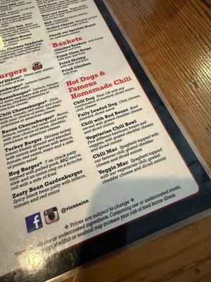Menu photo 1 Vienna Inn Vienna, VA Menu photo 1 Vienna Inn Vienna, VA