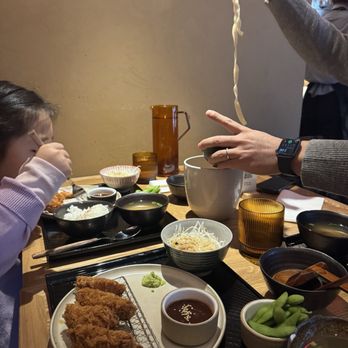 Konban - Tenderloin lunch set and Niku udon - Izakaya Near Me - New York, New York