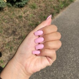 Acrylic set with shellac Acrylic set with shellac