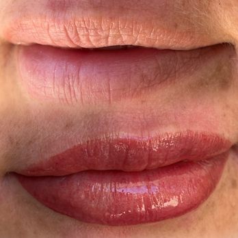 Sketch - Lip blush. Before and after - Eyelash Service Near Me - Mission Viejo, California Sketch - Lip blush. Before and after - Eyelash Service Near Me - Mission Viejo, California