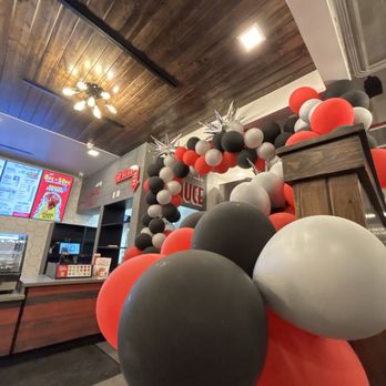 Slim Chickens - Balloons From Opening day - Chicken Wings Near Me - Reno, Nevada Slim Chickens - Balloons From Opening day - Chicken Wings Near Me - Reno, Nevada