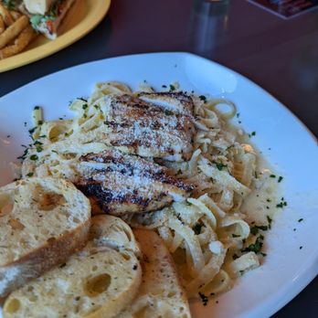 Fire Taproom - The blackened chicken fettuccine alfredo - Sports Bars Near Me - Sacramento, California Fire Taproom - The blackened chicken fettuccine alfredo - Sports Bars Near Me - Sacramento, California