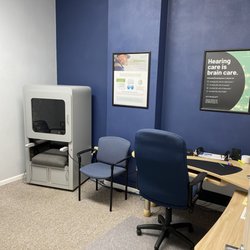 Southwestern Hearing Centers - Hearing exam room where hearing tests are done.