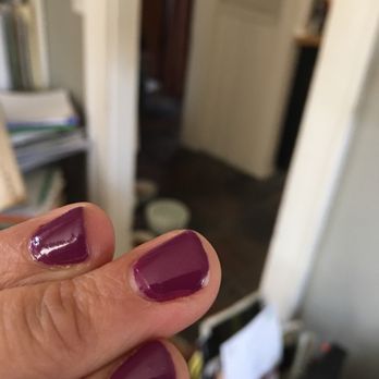 Pamper Nails and Spa - Less than 1 day and no hard wear on my hands do justify the chip. - Nail Salons Near Me - Minneapolis, Minnesota Pamper Nails and Spa - Less than 1 day and no hard wear on my hands do justify the chip. - Nail Salons Near Me - Minneapolis, Minnesota