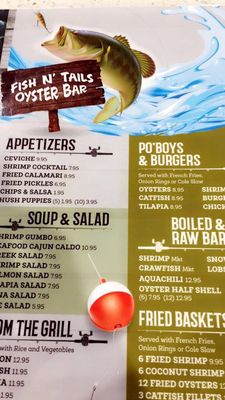 Menu photo 3 Fish N Tails Oyster Bar Plano, TX