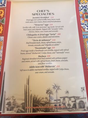 Menu photo 4 Restaurant Jazmin's San José del Cabo, BCS Menu photo 4 Restaurant Jazmin's San José del Cabo, BCS