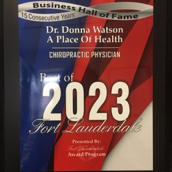 A Place of Health Chiropractic - 15 years going strong