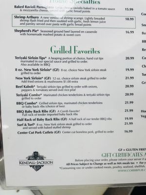 Menu photo 1 Corrib Pub & Restaurant West Roxbury, MA