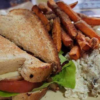 Collins River BBQ & Cafe - Collins River Club- smoked turkey, bacon... very good! Sweet potato fries! - Barbeque Near Me - McMinnville, Tennessee