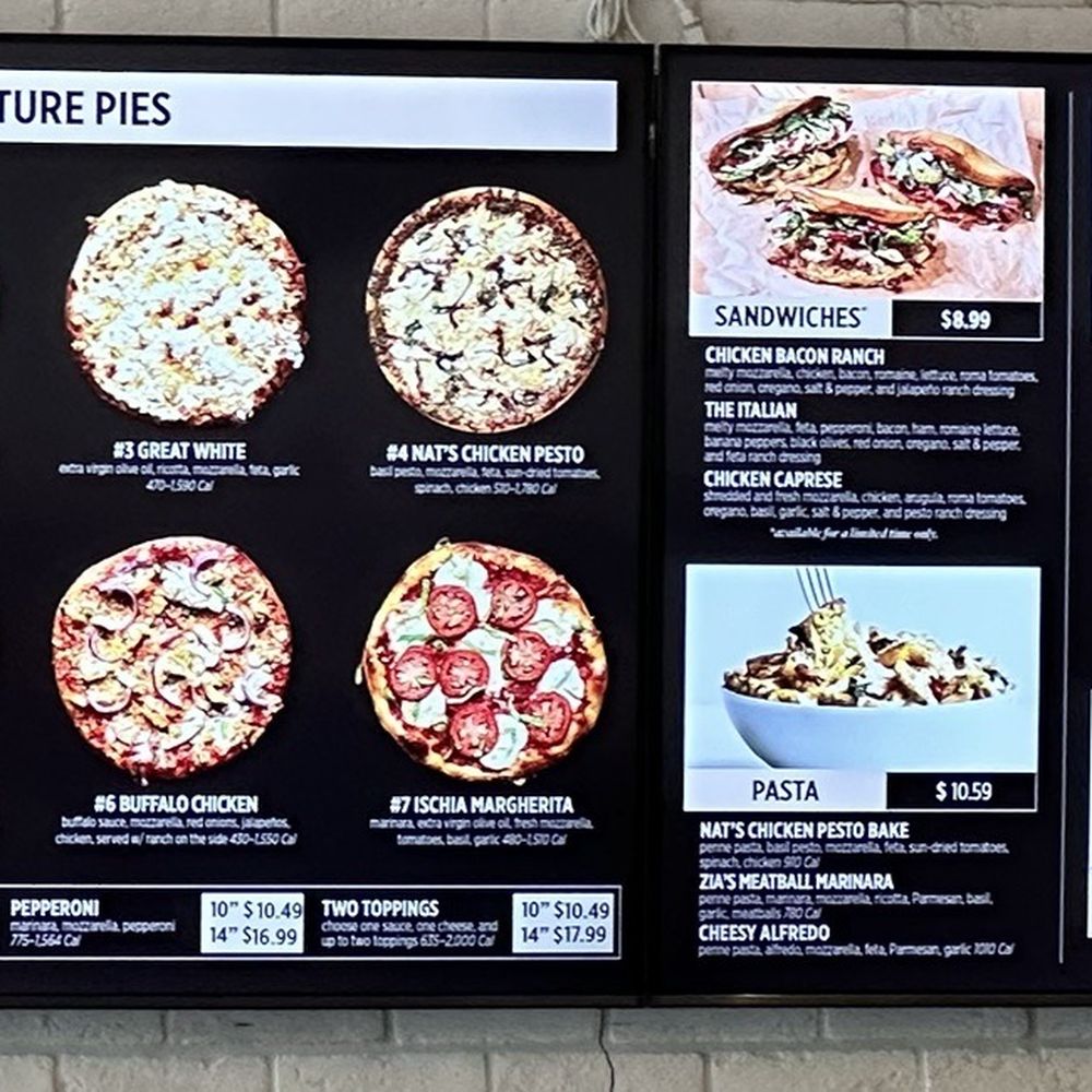 Your Pie Pizza - Menu board - Pizza Near Me - Canton, Georgia