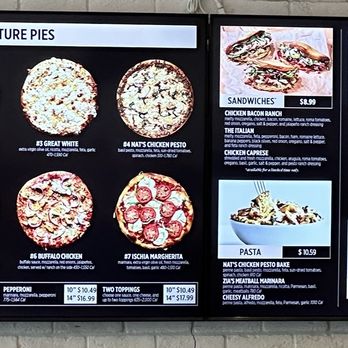 Your Pie Pizza - Menu board - Pizza Near Me - Canton, Georgia