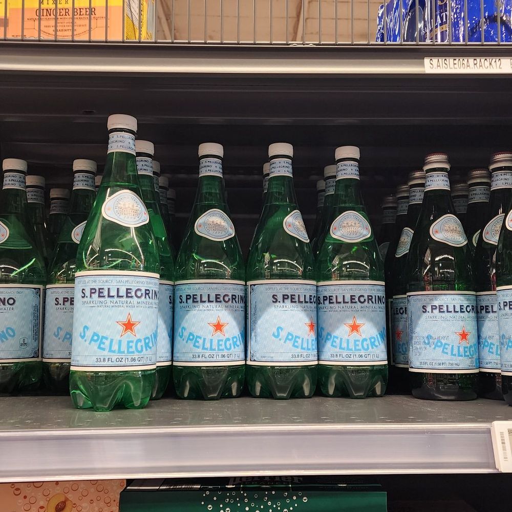 Amazon Fresh - San Pelligrino in glass and plastic bottles. Larger volume in plastic bottles. - Grocery Near Me - Fullerton, California