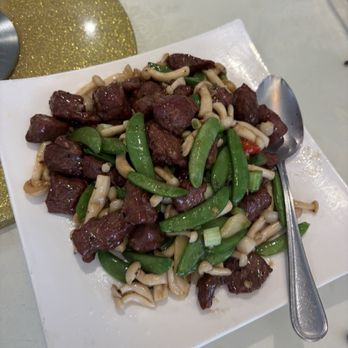 Henry's Cuisine - Filet beef with mushrooms and - Asian Fusion Near Me - Alhambra, California Henry's Cuisine - Filet beef with mushrooms and - Asian Fusion Near Me - Alhambra, California