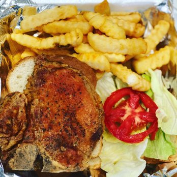 Six In A Ness - a chicken sandwich and french fries - Food Trucks Near Me Six In A Ness - a chicken sandwich and french fries - Food Trucks Near Me