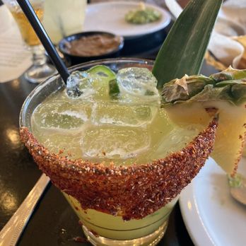 Xclusive Taqueria Moderna - Grilled Pineapple Margarita- my favorite - Mexican Near Me - Ladera Ranch, California