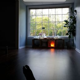 Portion of the yoga studio Portion of the yoga studio