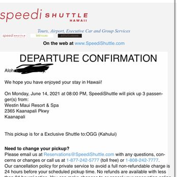 Speedi Shuttle - Limos Near Me - Kahului, Hawaii Speedi Shuttle - Limos Near Me - Kahului, Hawaii