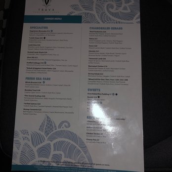 Truva - Menu - Turkish Near Me - Atlanta, Georgia Truva - Menu - Turkish Near Me - Atlanta, Georgia