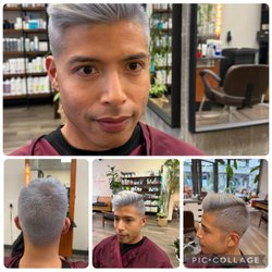 Hair Shaper - From black jet to Silver moon. 4 hrs total.