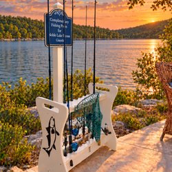 Noble Lake House - Complementary fishing poles available for Noble guests.