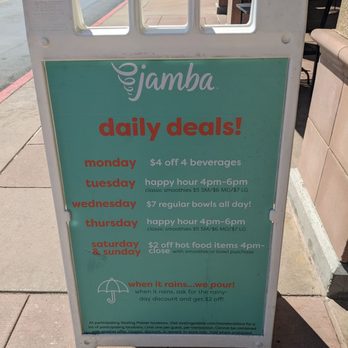 Jamba - Juice Bars & Smoothies Near Me - Milpitas, California Jamba - Juice Bars & Smoothies Near Me - Milpitas, California