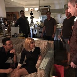 Embold Media - On set: The Original Wine of the Month Club commercial spots.