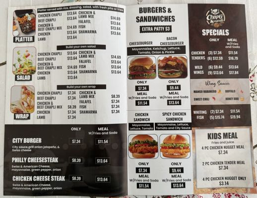 Menu photo 1 Chapli and Platters Schenectady, NY