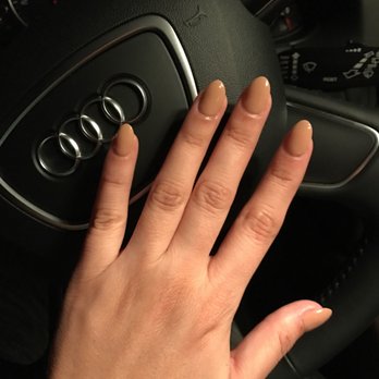 Queen Spa - Almond shaped nails with SNS by the queen herself River. Sweetest nail tech. - Skin Care Near Me - Austin, Texas