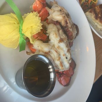 Moonraker Restaurant - 6 oz. Lobster Tails - New American Near Me - Pacifica, California