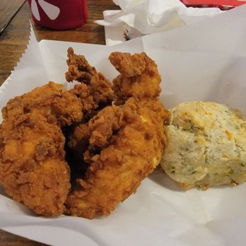 Tiny Biscuit - Two piece tenders and a biscuit. - Food Trucks Near Me - Charlotte, North Carolina
