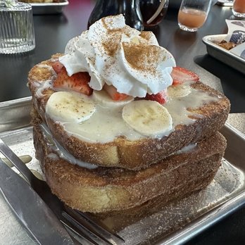 Thanks A Brunch - Gilbert - Churro Stacked French Toast - from their menu - Burgers Near Me - Gilbert, Arizona