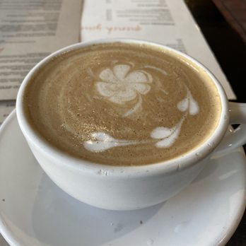 Bea Bea's - House latte (cinnamon and honey) - Coffee & Tea Near Me - Burbank, California Bea Bea's - House latte (cinnamon and honey) - Coffee & Tea Near Me - Burbank, California