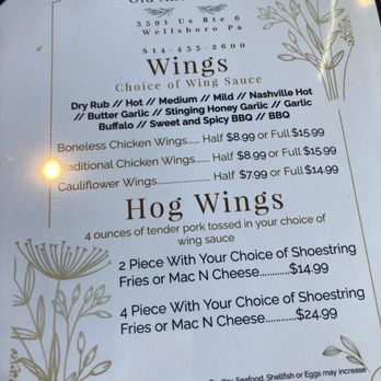 Old Antlers Inn - Menu - New American Near Me - Wellsboro, Pennsylvania Old Antlers Inn - Menu - New American Near Me - Wellsboro, Pennsylvania