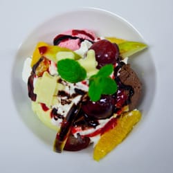 Restauracja Galicja po Kolei - Puchar lodowy...pycha :)