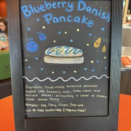 Daily pancake special. Can also be included in their pancake flight! Daily pancake special. Can also be included in their pancake flight!