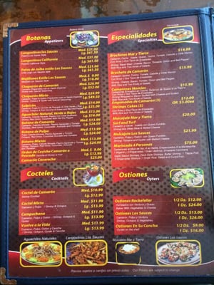 Menu photo 3 Mariscos Los Sauces Calumet City, IL