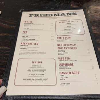 Friedman's - Breakfast & Brunch Near Me - New York, New York