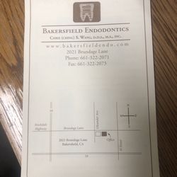 Bakersfield Endodontics - This could have been worst!